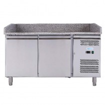 Mesa refrigerada mármol 2 puertas Forcold G-PZ2600TN-FC - Pepebar Mesa refrigerada mármol 2 puertas Forcold G-PZ2600TN-FC - Catálogo Bajo mostrador y mesas