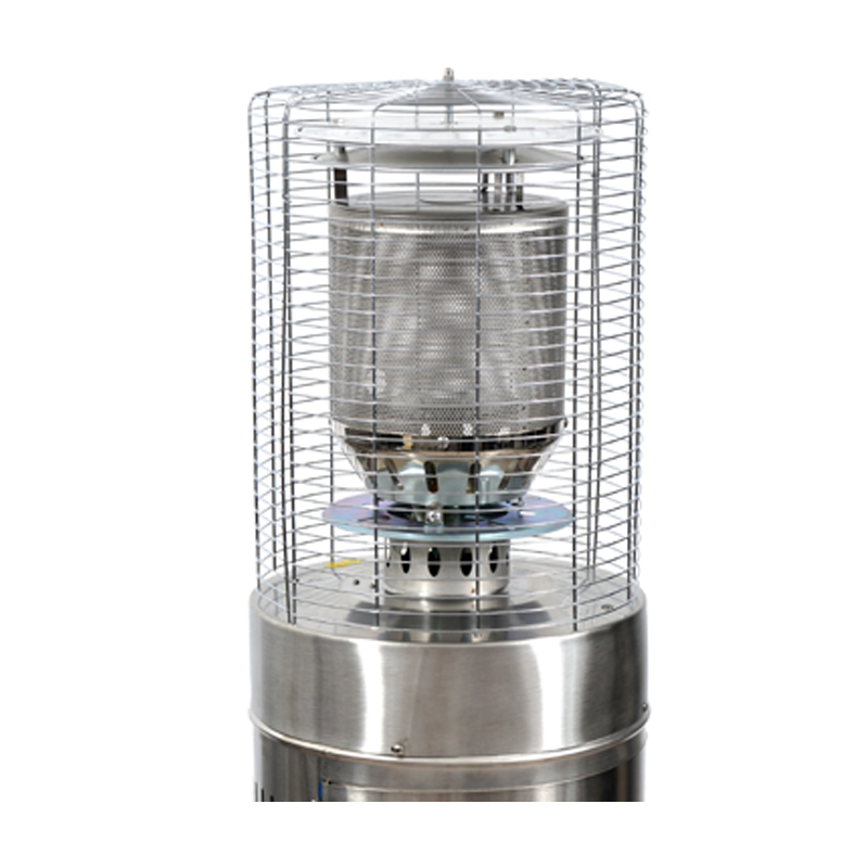 Comprar Estufa de exterior baja redonda acero inox 192401 en Pepebar