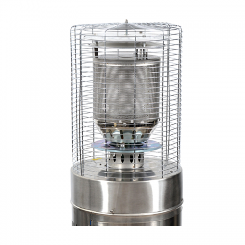 Comprar Estufa de exterior baja redonda acero inox 192401 en Pepebar