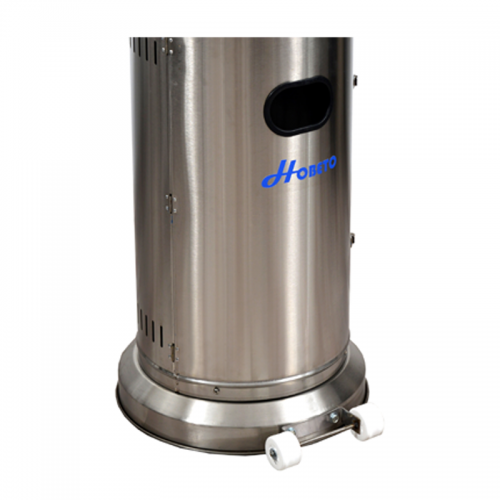 Comprar Estufa de exterior baja redonda acero inox 192401 en Pepebar