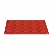 Molde de mini madalenas antiadherente de silicona x20 Pavoni N939