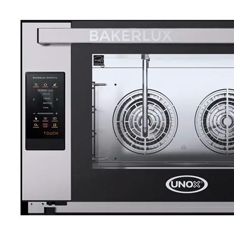 Comprar Horno Industrial Bakerlux SHOP.Pro Rossella TOUCH 4 bandejas Varias opciones Unox en Pepebar