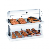 Bandeja expositora doble pequeña 40x24,5x32cm Pujadas P590003