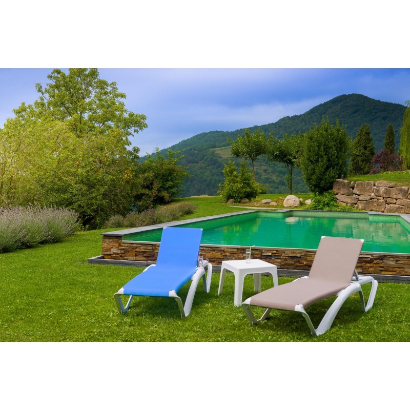 Comprar Tumbona Acqua blanca y arena Resol 03206 en Pepebar