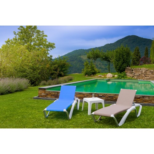 Comprar Tumbona Acqua blanca y arena Resol 03206 en Pepebar