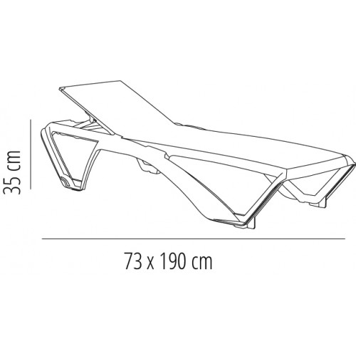 Comprar Tumbona Acqua blanca y arena Resol 03206 en Pepebar