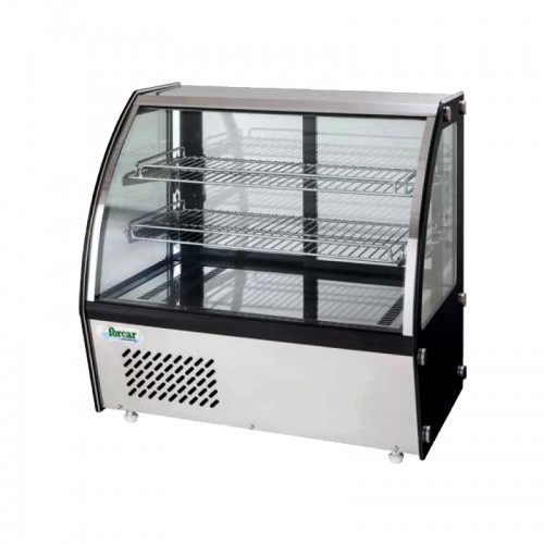 Comprar Vitrina expositora frigorífica vidrio curvado 100 litros Fimar G-VPR100 en Pepebar