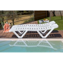 Tumbona Master blanca Resol 00141 - Pepebar Tumbona Master blanca Resol 00141