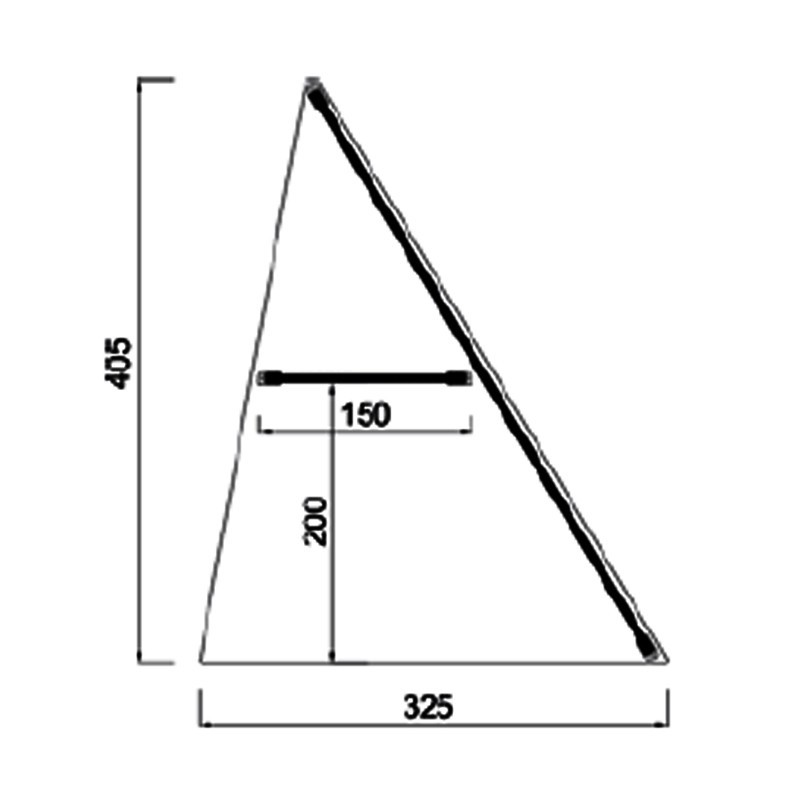 Comprar Vitrina neutra para pinchos estante TRI-E Varias medidas y colores VG en Pepebar