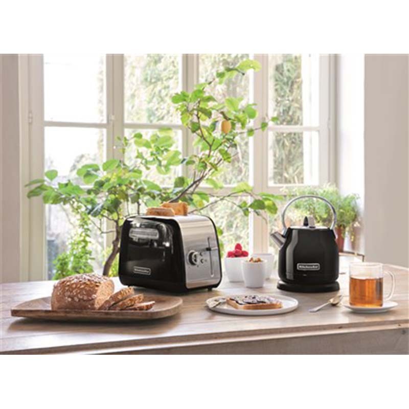 Comprar Tostadora de pan Kitchenaid 2 rebanadas negro 5KMT2115EOB en Pepebar