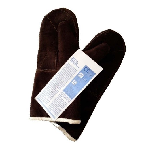 Comprar Manoplas de cuero anticalóricas oscuras en Pepebar