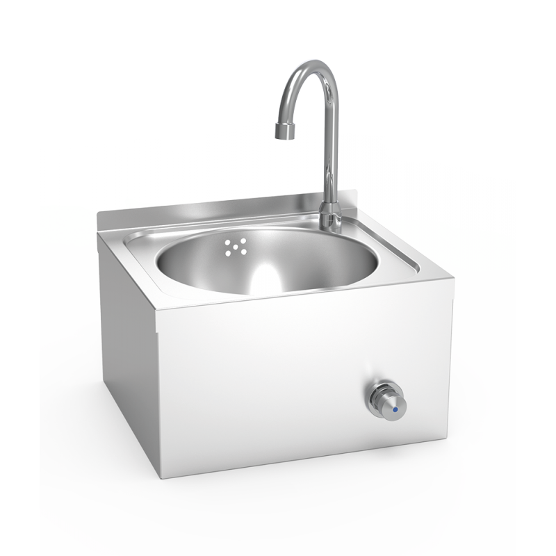 Comprar Lavamanos mural con pulsador de rodilla modelo pequeño XS 061422 en Pepebar