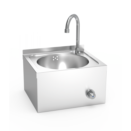 Comprar Lavamanos mural con pulsador de rodilla modelo pequeño XS 061422 en Pepebar