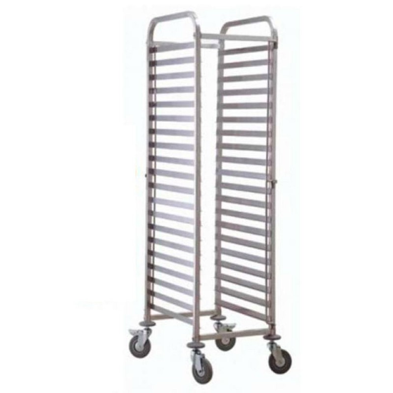 ✓ Comprar Carro bandejero para panadería 20 guías 60x40 PBCP38/20 |  PepeBar.com ⬆