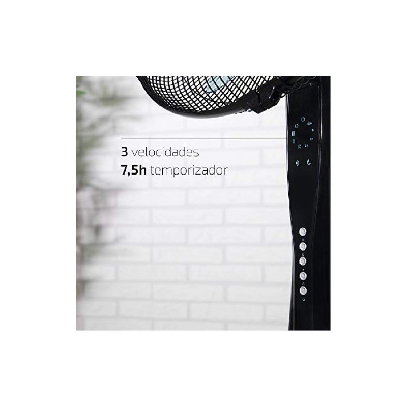 Comprar Ventilador de pie EnergySilence 530 Power Connected Black Cecotec en Pepebar