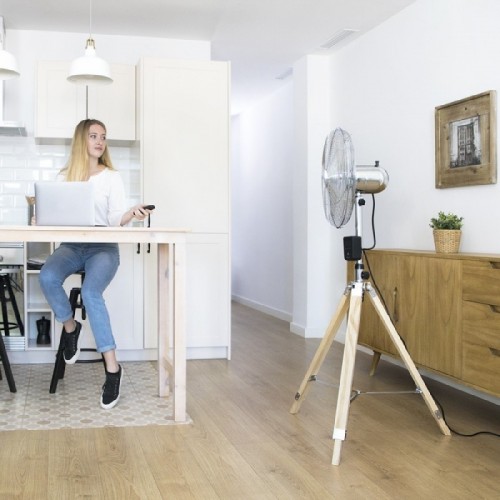 Comprar Ventilador de trípode EnergySilence 1600 Woody Smart Cecotec en Pepebar