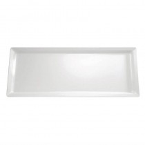 Bandeja Pure rectangular de melamina blanca APS GF130 - Pepebar Bandeja Pure rectangular de melamina blanca APS GF130 - Catálogo Vajillas de melamina