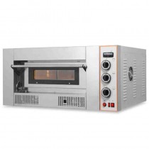 Horno de gas para pizza con piedra refractaria 6 pizzas de 30 cm RG6 - Catálogo Hornos industriales