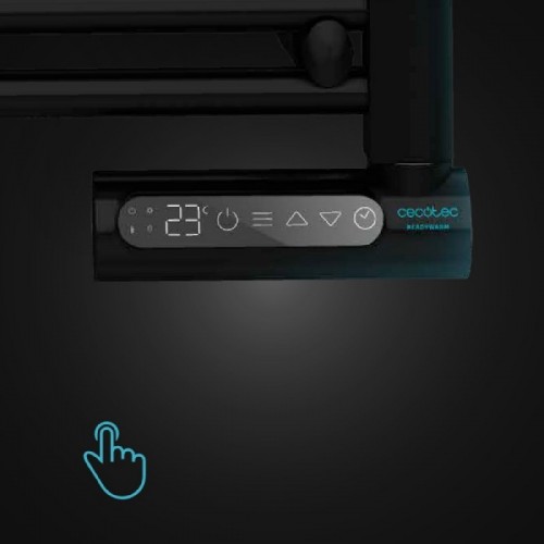Comprar Toallero eléctrico Ready Warm 9100 Smart Towel Black Cecotec en Pepebar