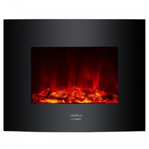 Comprar Chimenea electrica decorativa de pared Ready Warm 2600 Curved Flames Cecotec en Pepebar