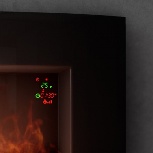 Comprar Chimenea electrica decorativa de pared Ready Warm 3500 Curved Flames Cecotec en Pepebar