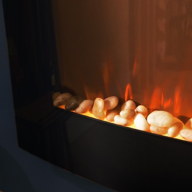 ReadyWarm 1500 Flames Chimenea eléctrica de pie Cecotec