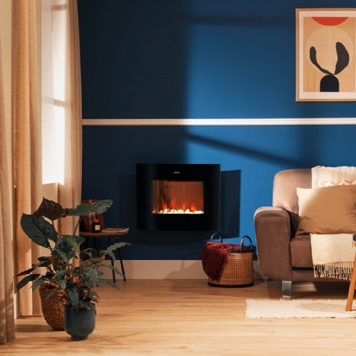 Comprar Chimenea eléctrica ReadyWarm 2650 Curved Flames Connected Cecotec en Pepebar