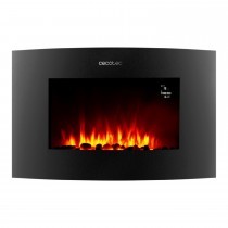 Chimenea eléctrica ReadyWarm 3550 Curved Flames Connected Cecotec - Catálogo Estufas de diseño