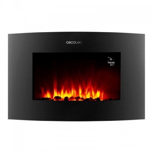Comprar Chimenea eléctrica ReadyWarm 3550 Curved Flames Connected Cecotec en Pepebar
