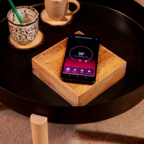 Comprar Chimenea eléctrica ReadyWarm 2690 Flames Connected White Cecotec en Pepebar