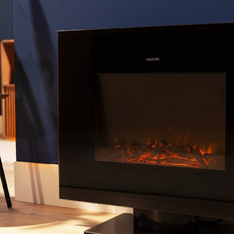 Comprar Chimenea eléctrica ReadyWarm 2700 Design Flames Black Cecotec en Pepebar