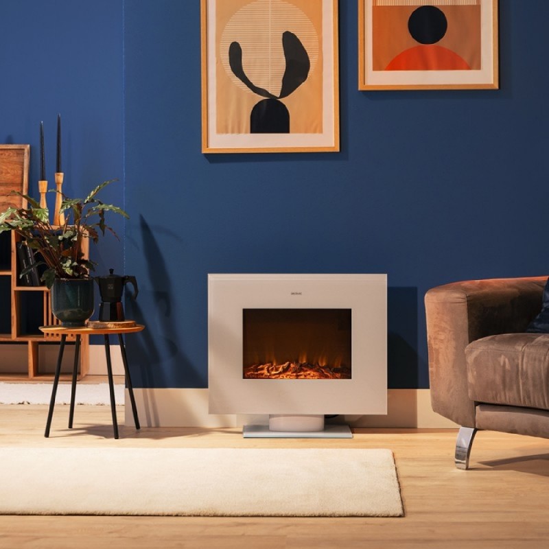 Chimenea eléctrica ReadyWarm 2700 Design Flames White Cecotec Comprar Chimenea eléctrica ReadyWarm 2700 Design Flames White Cecotec en Pepebar