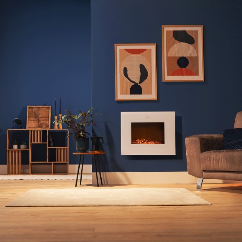 Chimenea eléctrica ReadyWarm 2700 Design Flames White Cecotec Comprar Chimenea eléctrica ReadyWarm 2700 Design Flames White Cecotec en Pepebar