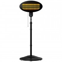 Calefactor halógeno ext. de pie Ready Warm 8100 Power Quartz Cecotec - Pepebar Calefactor halógeno ext. de pie Ready Warm 8100 Power Quartz Cecotec - Catálogo Estufas de exterior