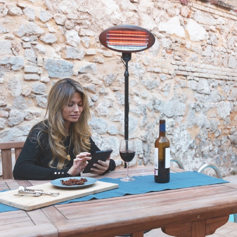 Comprar Calefactor halógeno ext. de pie Ready Warm 8100 Power Quartz Cecotec en Pepebar