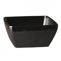 Bol cuadrado de melamina negro 140ml APS GF133 - Pepebar Bol cuadrado de melamina negro 140ml APS GF133 - Catálogo Vajillas de melamina