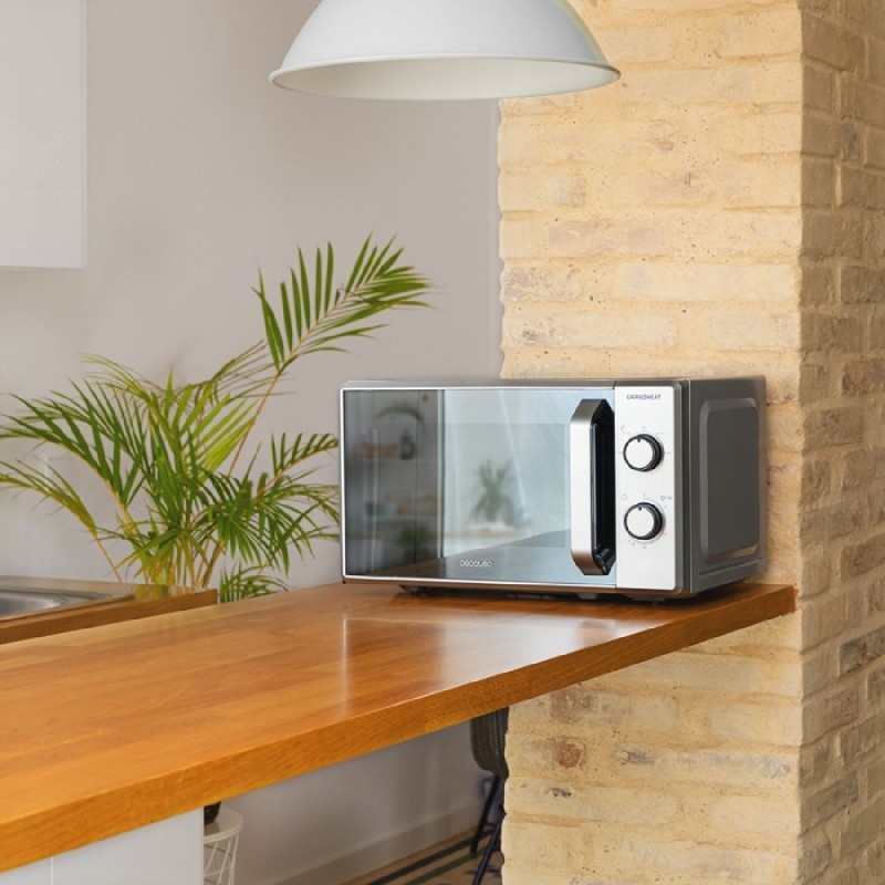 Comprar Microondas 20l Grandheat 3060 Mirror Cecotec en Pepebar