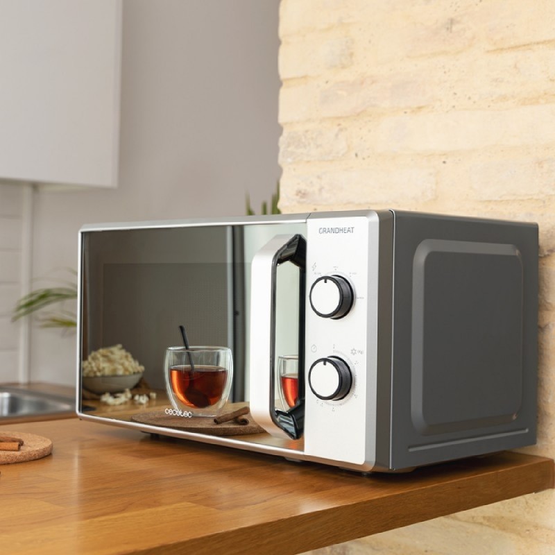 Comprar Microondas 20l Grandheat 3060 Mirror Cecotec en Pepebar