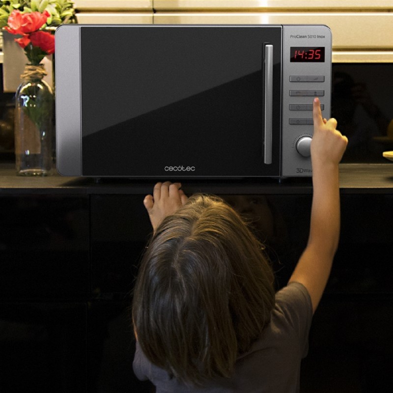 Comprar Microondas 20l ProClean 5010 Inox Cecotec en Pepebar