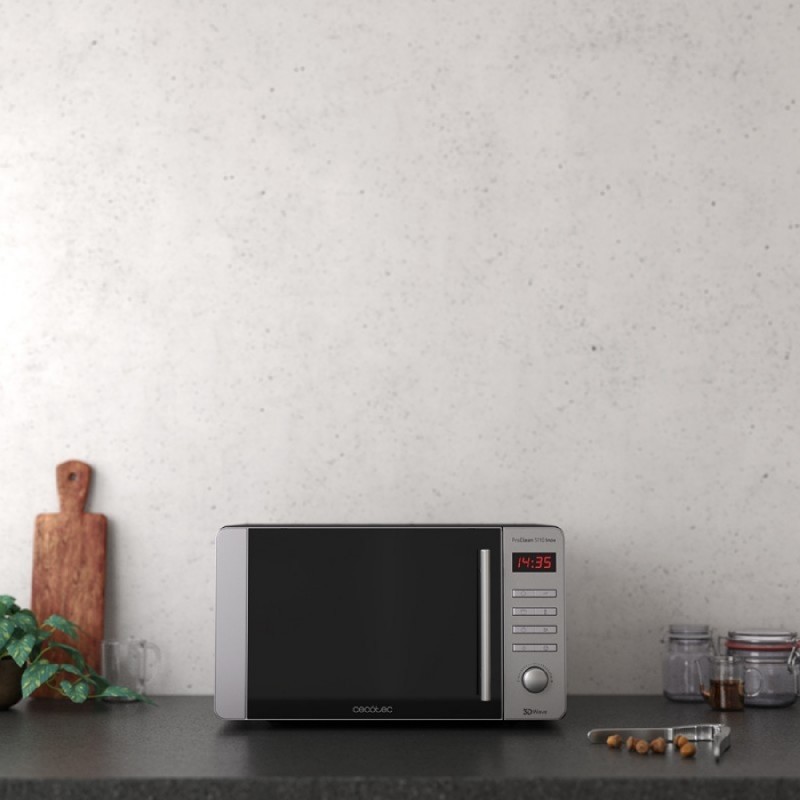 Comprar Microondas 20l con grill ProClean 5110 Inox Cecotec en Pepebar