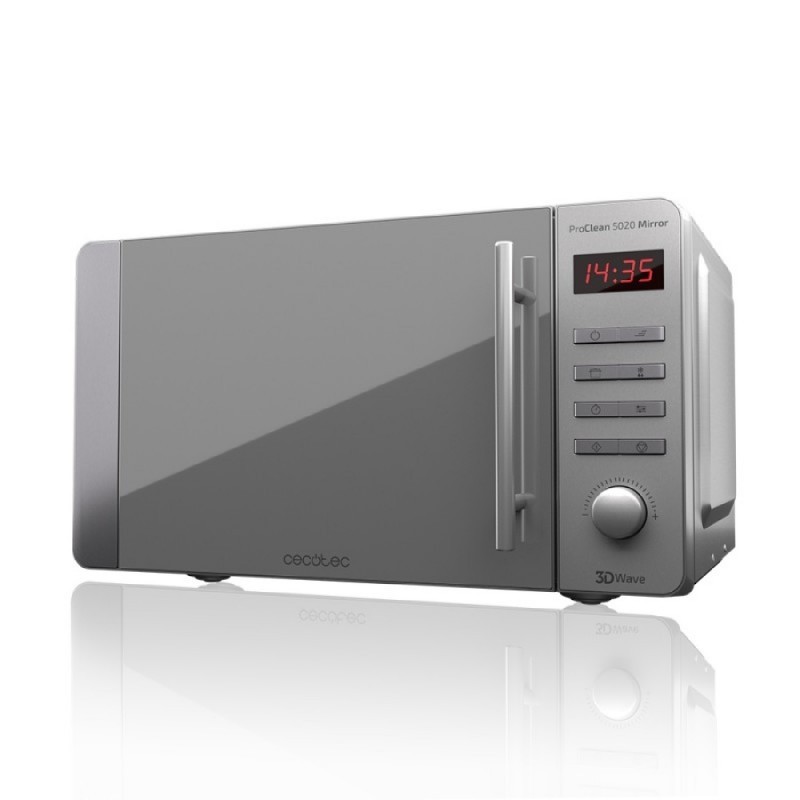 Cecotec Micro-ondes avec Gril ProClean 3140 Mirror. Capacité de 20 L