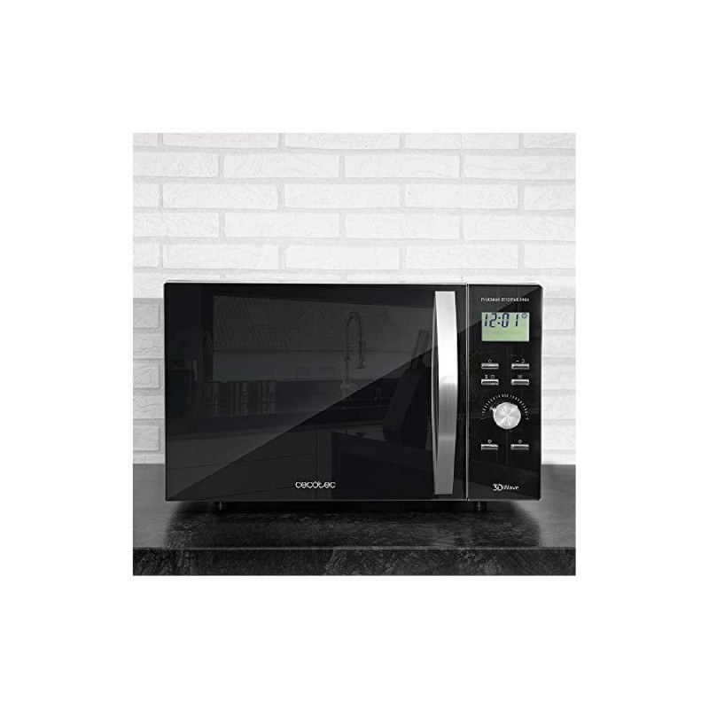 Microondas Digital Con Grill Cecotec Proclean 2500 - 25L, 850W, Grill 1200W, Convección 2200W