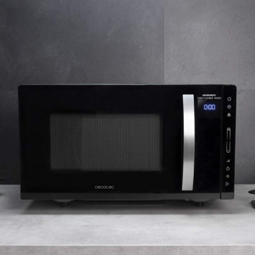 Comprar Microondas sin plato GrandHeat 2300 Flatbed Touch Black Cecotec en Pepebar