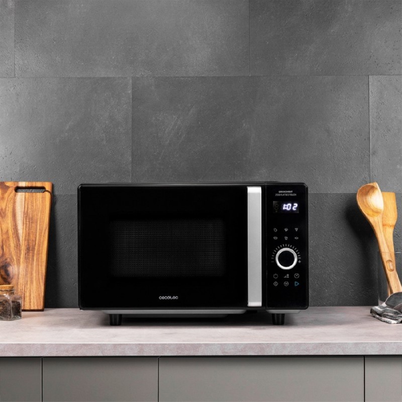 Microondas sin plato GrandHeat 2500 Flatbed Touch Black Cecotec Comprar Microondas sin plato GrandHeat 2500 Flatbed Touch Black Cecotec en Pepebar