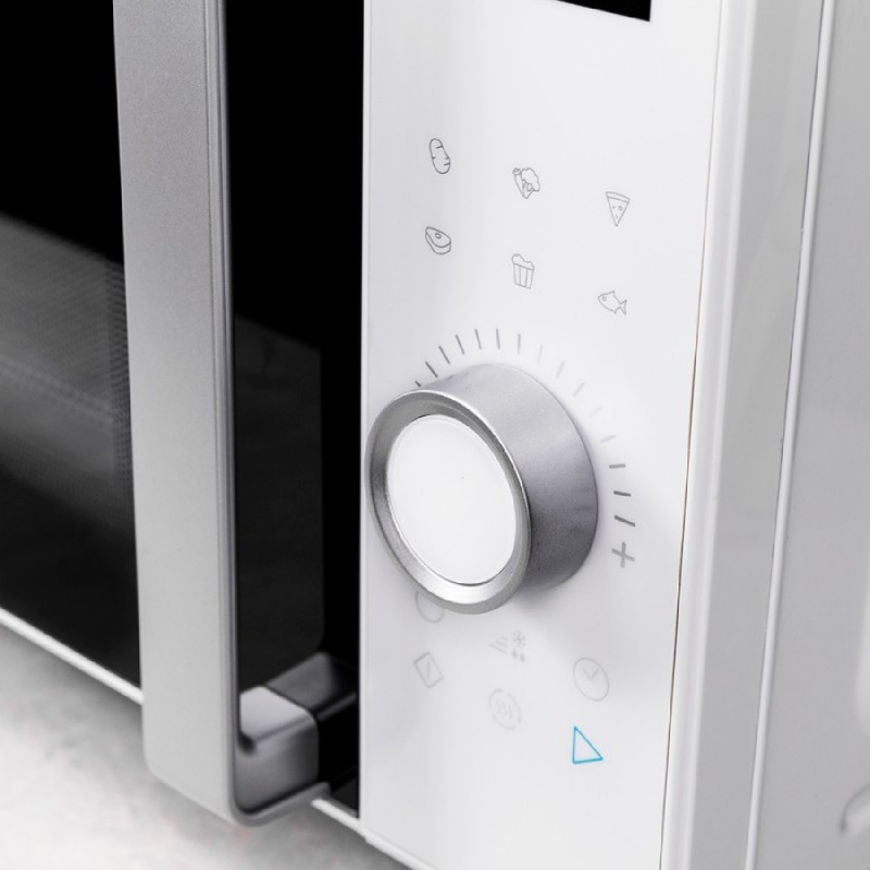 Comprar Microondas sin plato GrandHeat 2500 Flatbed Touch White Cecotec en Pepebar