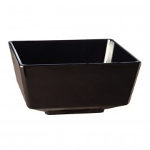 Bol cuadrado negro 90 x 90mm APS GF093