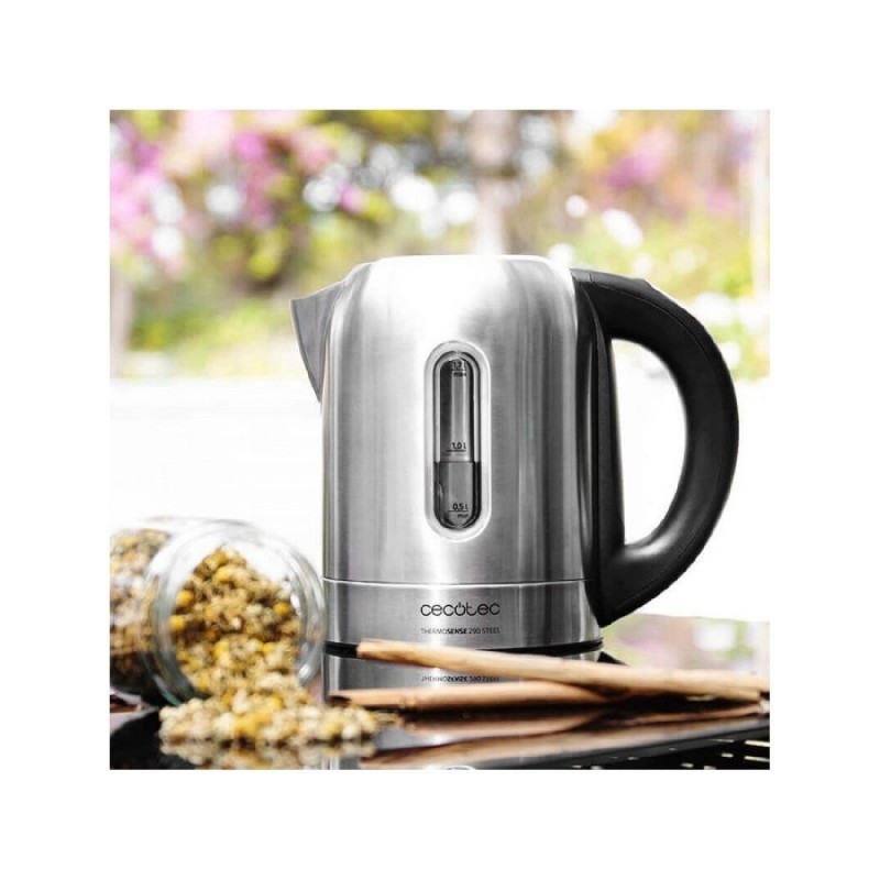 Comprar Hervidor de agua ThermoSense 290 Steel Cecotec en Pepebar