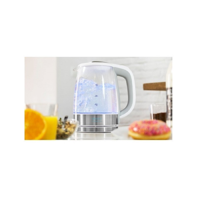 Comprar Hervidor de agua ThermoSense 350 Clear Cecotec en Pepebar