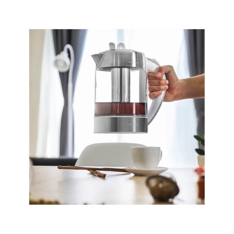 Comprar Hervidor de agua ThermoSense 370 Clear Cecotec en Pepebar