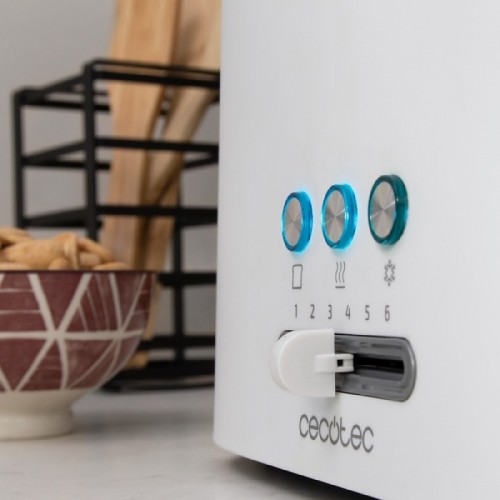 Comprar Tostador vertical Toast&Taste 16000 Extra White Cecotec en Pepebar